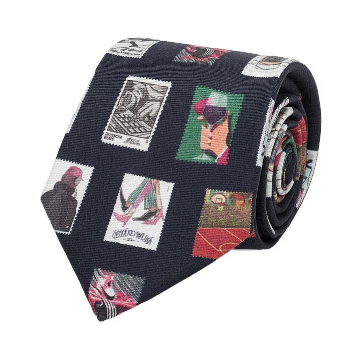 Les Deux Stamp Aop Tie